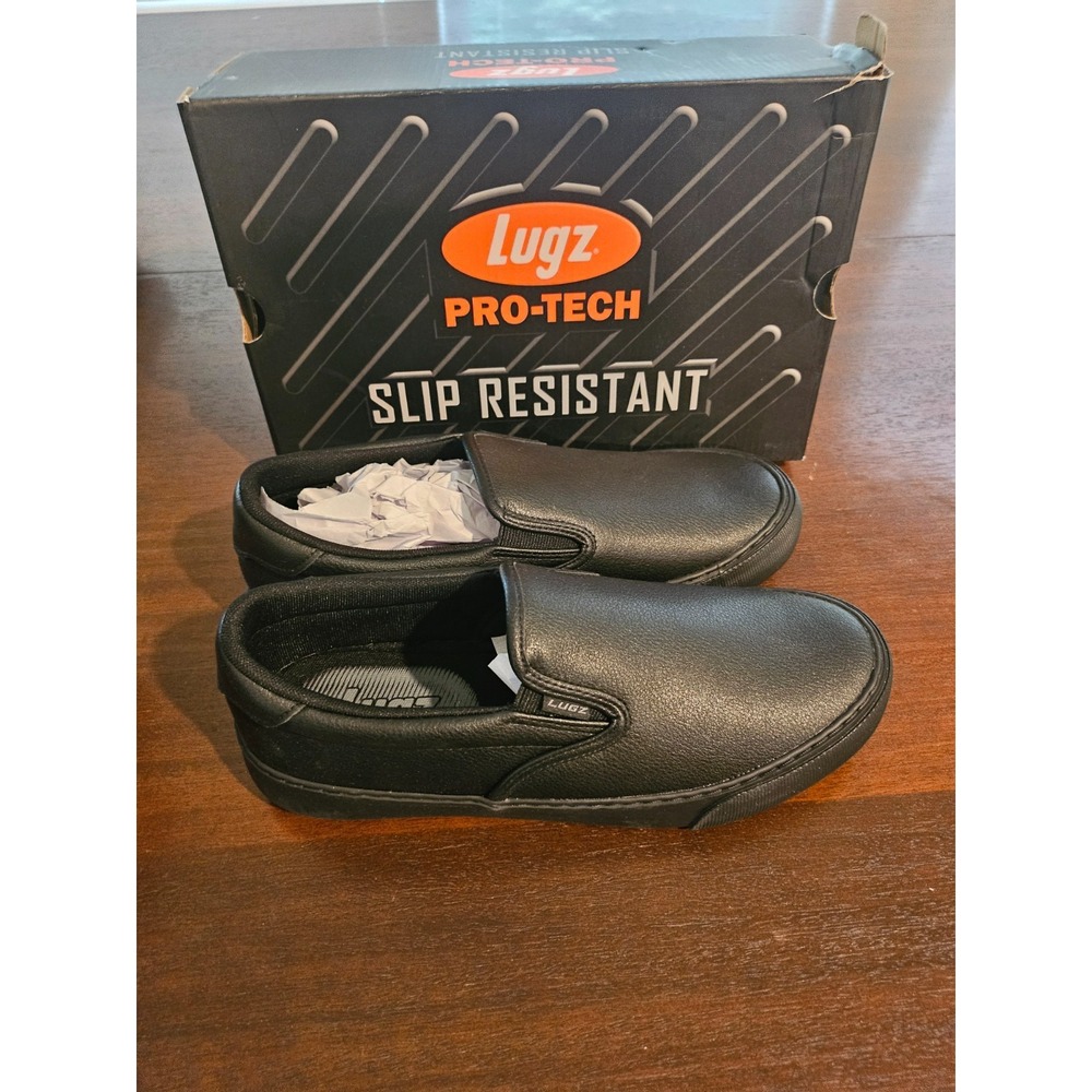 Lugz Pro-Tech CLIPPER SR‎ Kitchen Work Safety Shoes Black Womans Size 9.5